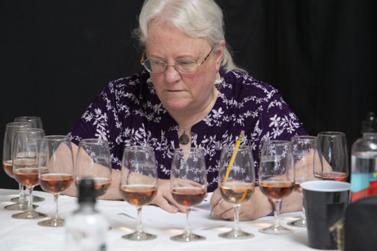 testing the wine competition